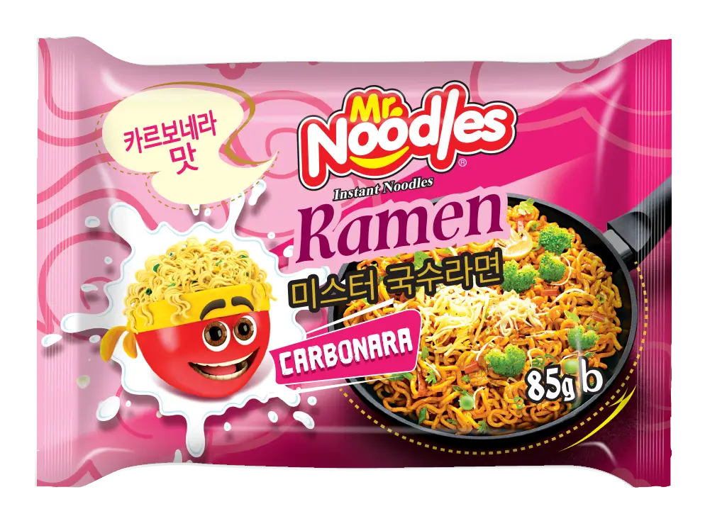 Picture of MR. NOODLES RAMEN 85 GM CARBONARA FLV L