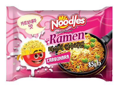 Picture of MR. NOODLES RAMEN 85 GM CARBONARA FLV L