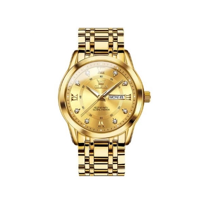 Picture of OLEVS 5513 Stainless Steel Luminous Quartz Men watch- Gold