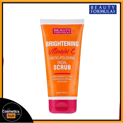Picture of Beauty Formulas Brightening Vitamin C Micro-Polishing Facial Scrub 150ml