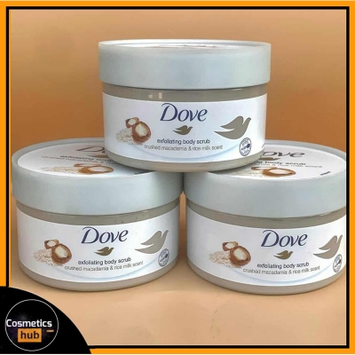 Picture of Dove Exfoliating Body Scrub 225ml
Macadamia and Rice Milk