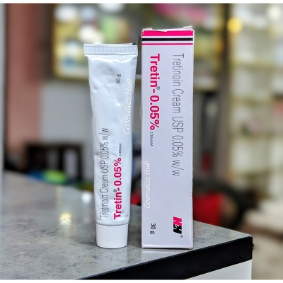 Picture of Tretinoin Tretin 0.05% Cream 30g