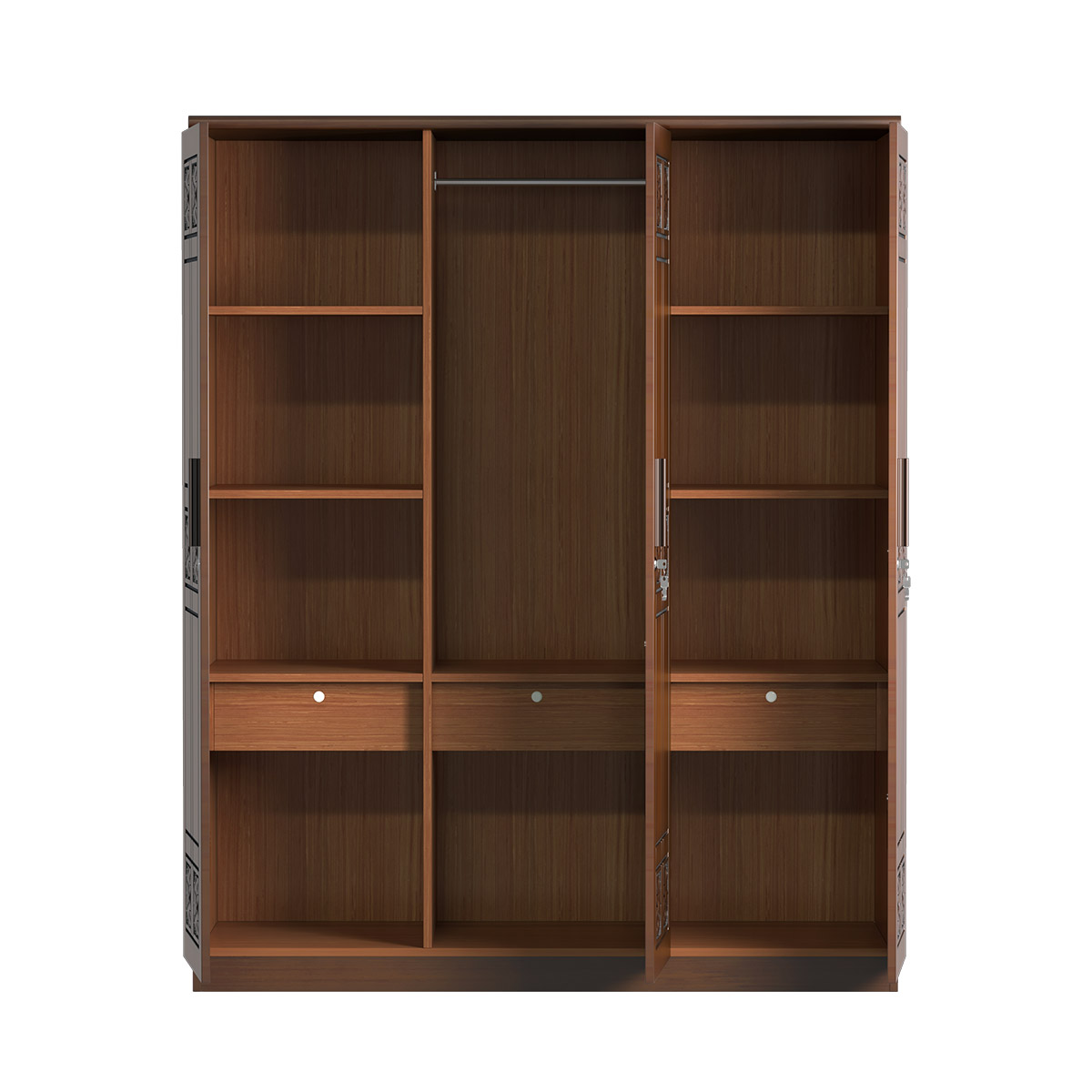 Picture of Regal Eden Wooden 3 Door Cup Board