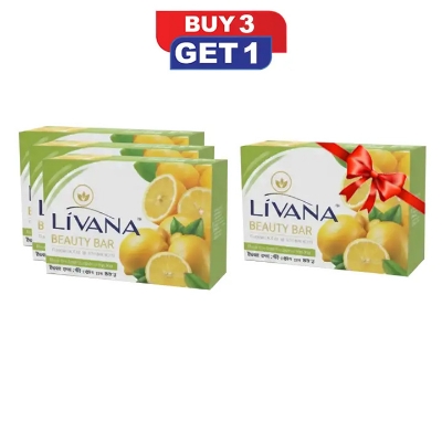 Picture of Livana Beauty Bar Lemon 100 gm