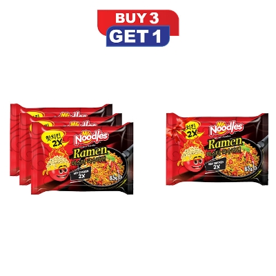 Picture of MR. NOODLES RAMEN 85GM HOT CHICKEN 2X SP