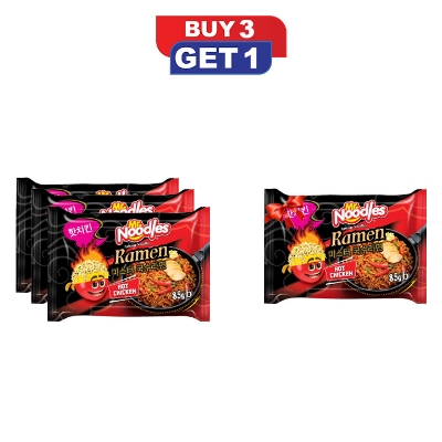 Picture of MR. NOODLES RAMEN 85GM HOT CHICKEN FLV L