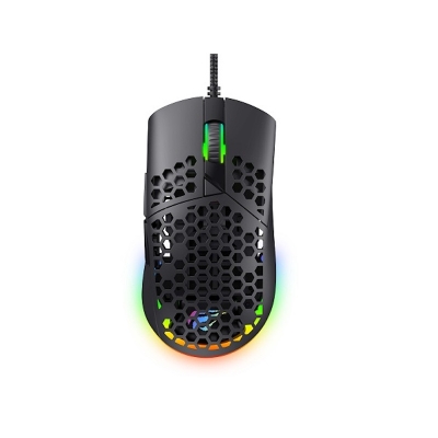 Picture of HAVIT MS1036 RGB BACKLIT PROGRAMMABLE GAMING MOUSE- Black