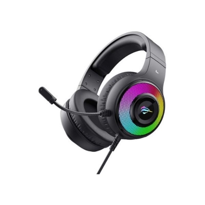 Picture of HAVIT H2042d GAMENOTE 3.5MM RGB GAMING HEADPHONE WITH MIC- Black
