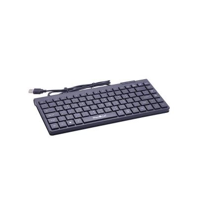 Picture of black cat Mini USB Keyboard - Black