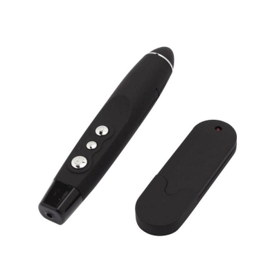 Picture of USB Wireless Remote Clicker Pen Presenter - Black