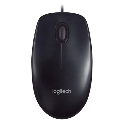 Picture of Logitech USB Optical Mouse M90 - Dark Grey