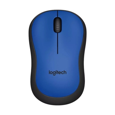 Picture of Logitech M221 Wireless Mouse, Silent Buttons - Blue Black