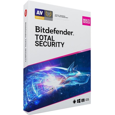 Picture of Bitdefender Total Security 2022 - 1 Devices  1 year Subscription  PC/Mac