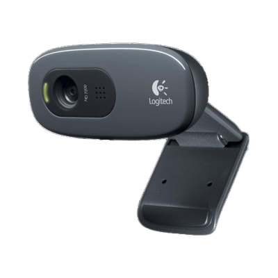 Picture of Logitech C270 HD Webcam 720p Video with Noise Reduction Mic- Black