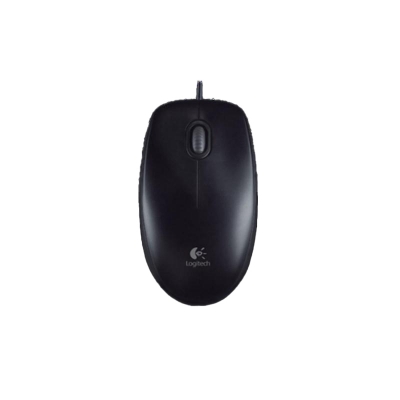 Picture of Logitech B100 Optical USB Mouse- Black