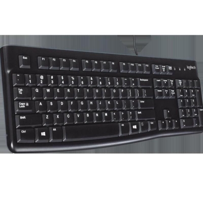 Picture of Logitech K120 Usb Keyboard With Bangla Black- Black