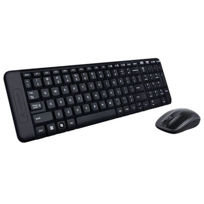 Picture of Logitech MK215 Wireless Keyboard & Mouse Combo- Black