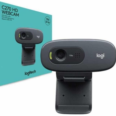 Picture of Logitech C270 HD Webcam- Black