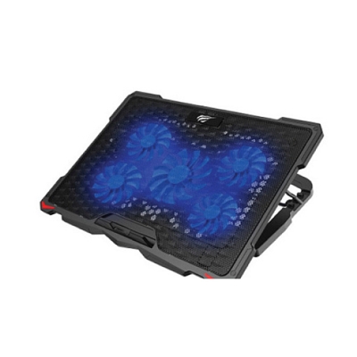 Picture of Havit F2076 Gaming Laptop Cooler With Stand (Black,120mm)