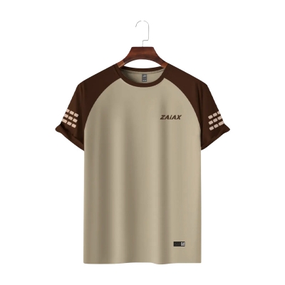 Picture of ZAIAX COFFEE CREAM RAGLAN TSHIRT – RGCFC