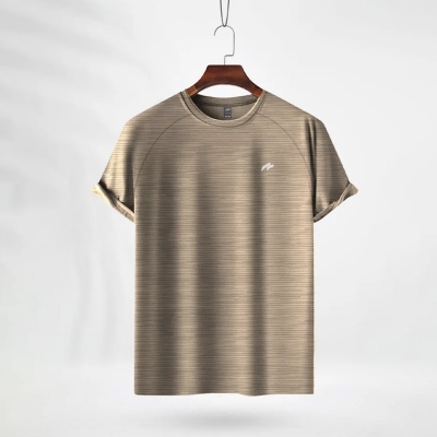 Picture of ZAiAX ELITE SPACE DYED CREAM TSHIRT - SELTC 