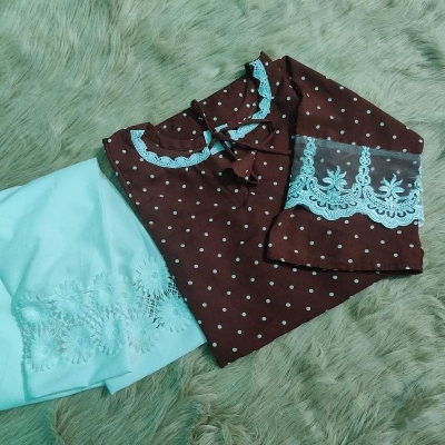 Picture of Western Fashion Ladies Most demanding party wear Double georgette special Style Kurtas with designed pant For Women