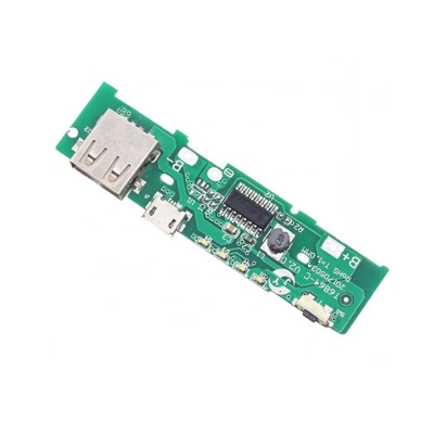Picture of 5V 1Ah Power Bank Charger Module Charging Circuit Board Step Up Boost Power Module Green