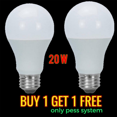 Picture of Buy 1 get 1 free Energy savings 20 Watt LED Light best quality 2 ps Only Patch System Base E-27 White
