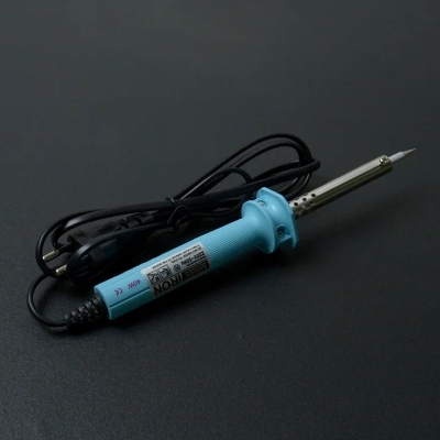 Picture of Electric Soldering Iron   (60W goot) - Sky Blue and Silver Multicolor