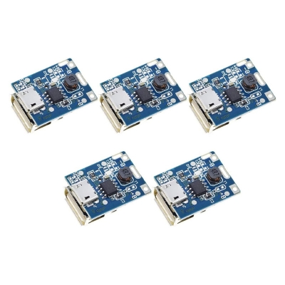 Picture of Mini 5V 1A Power Bank Charger Circuit Board Charging Step Up Boost Module 1ps Multicolor