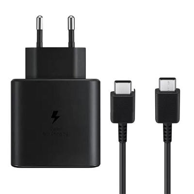 Picture of Samsung 45W Watt USB-C Super Fast Charging Wall Charger Black
