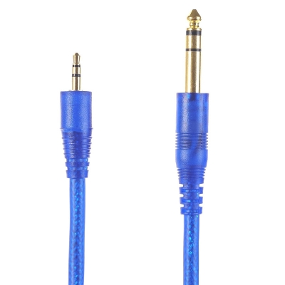 Picture of 6.5mm Audio Amplifier to 3.5mm AUX Jack Cable (1meter) Multicolor