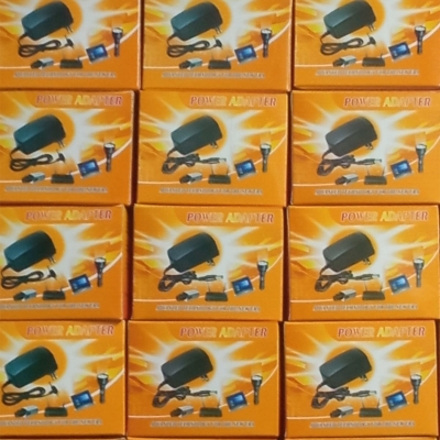 Picture of AC 220V To DC 12V 2A US Plug Power Supply Adapter Charger  NORMAL Quality Black