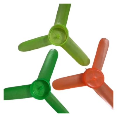 Picture of Plastic Fan for DC Motor 3 pice Fan  Parts & Accessories Multicolor