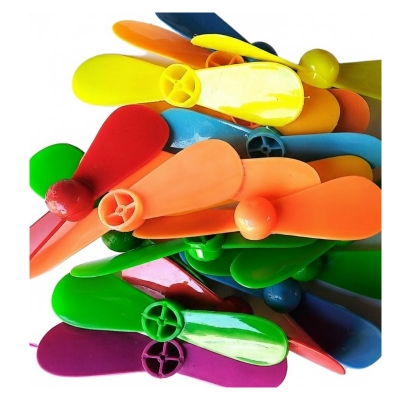 Picture of Dc motor fan blade Volt Double pakha 5 ps Multicolor