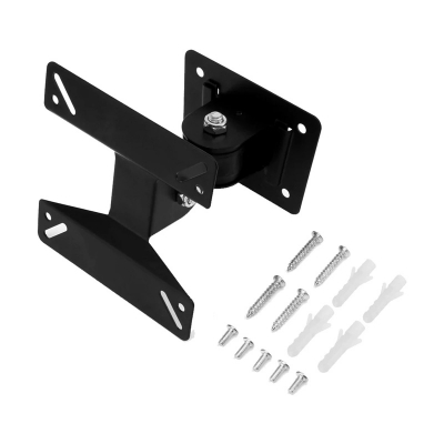 Picture of Tilt Swivel TV Wall Mount Bracket Monitor LCD LED Flat Screen 14 17 19 23 24 27 inch Black