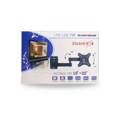 Picture of Full Motion TV Wall Mount | 10 - 32 " | Maximum supported screen weight: 30 Kg Black