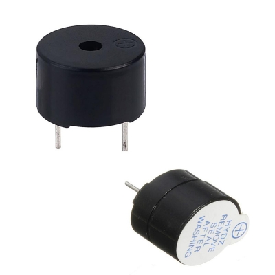Picture of 2 pcs-Buzzer Alarm 20x7mm Sounder speaker Buzzer Black