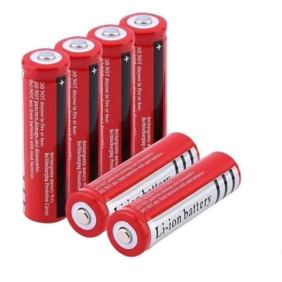Picture of OPen Shopping Ultrafire Rechargeable Li-Ion Battery 18650 - 3.7V Red