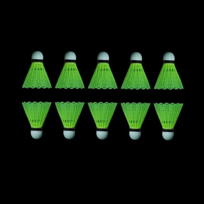 Picture of 10 Pcs Plastic Badminton Shuttlecock Lightweight For Practice Portable Shuttlecocks Training Kids Entertainment 