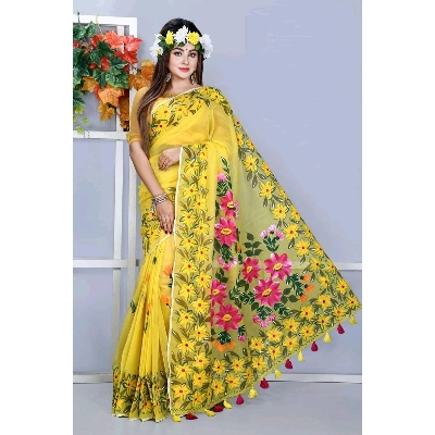 Picture of Half Silk Saree For Women