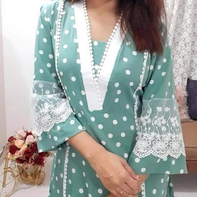 Picture of Western Fashion Ladies Most demanding party wear Double georgette special Style Kurtas with designed pant For Women