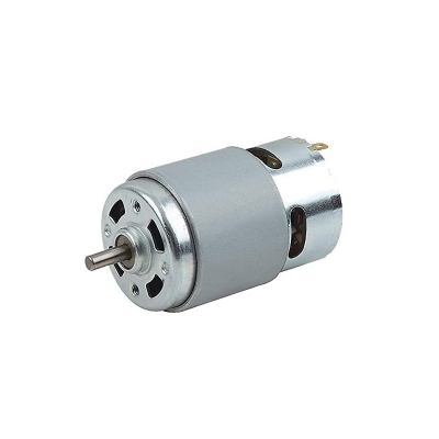 Picture of Single Bearing Rs 775 DC  Motor  Power 12 Volt Silver