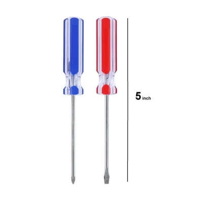 Picture of 2 pcs Screwdriver Flat and Star mini Multicolor
