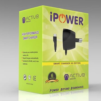 Picture of iPOWER Smart Charger for  Button Phone Black