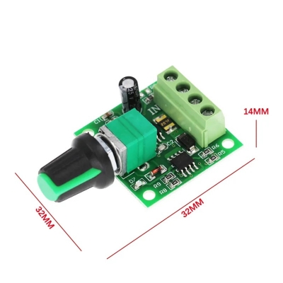 Picture of 5Ah PWM Speed Controller for DC Fan or High Performance Led Dimer  3 Volt to 35 Volt 1 Ps Multicolor