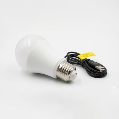 Picture of USB Bulb Light for Power Bank Portable 20 Watt Light for use Indoor, Outdoor, Reading, Sleeping White