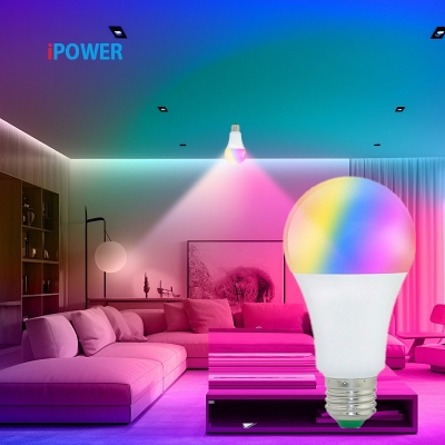 Picture of 7 Colors RGB Bulb LED Multicolor Bulb E27 Base AC 220V Household Lighting Multicolor