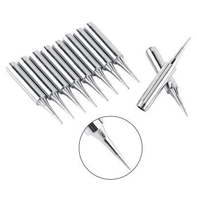 Picture of 900M-T-I Soldering Iron Tips for 936, 937，0.4mm Sharp Soldering Replacement Solder Iron Tips Silver