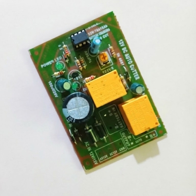 Picture of 1 Ps DOUBLE Relay BETTER Quality Auto Cut Circuit 12V Double Relay 12V Auto Cut Charging Circuit Install With Adjustable VR Pot Switch Battery Charging Protection Multicolor